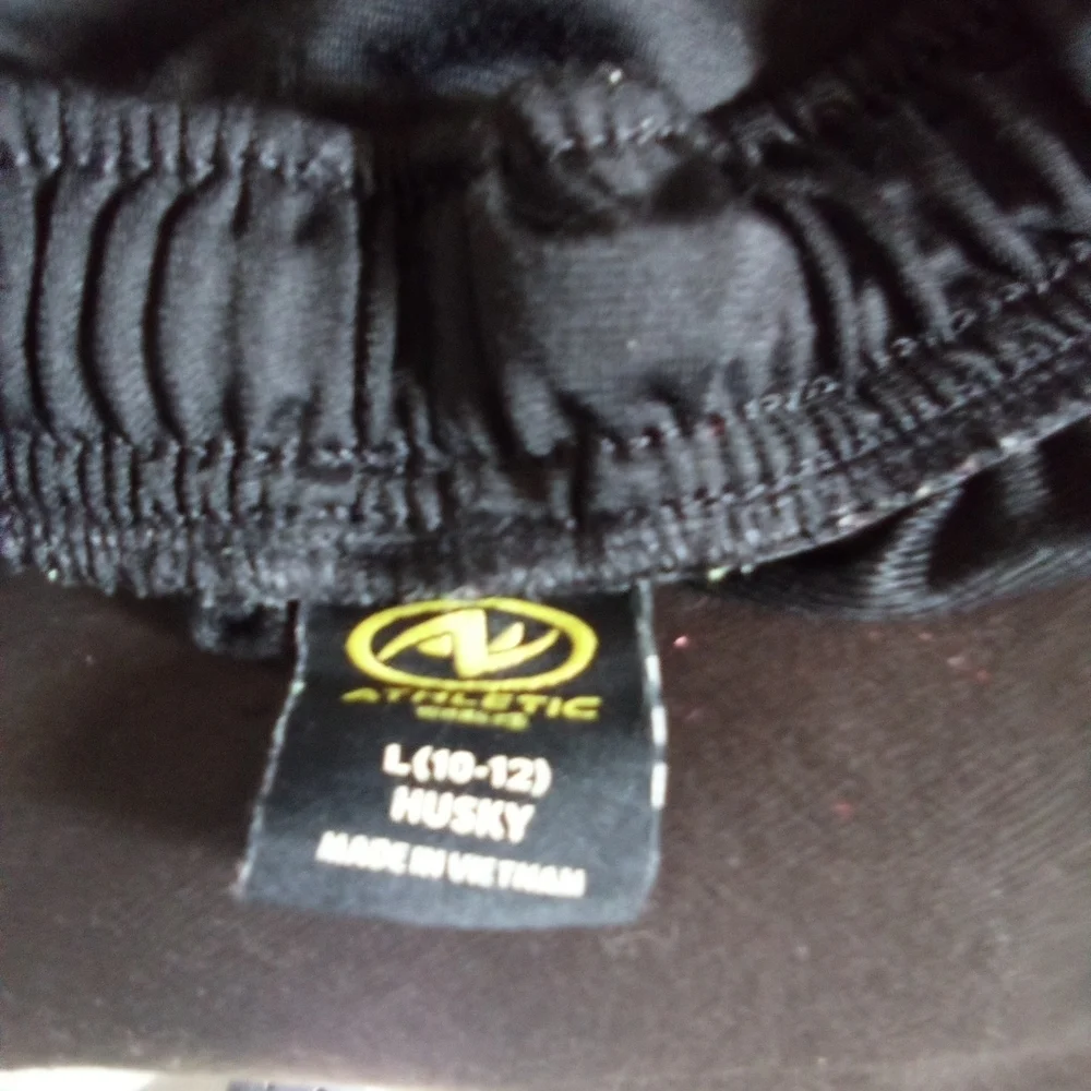 Athletic Works Black and Gray Kids Sweatpants ( Bag M )
